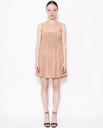 Robe Patineuse Rose Poudrée