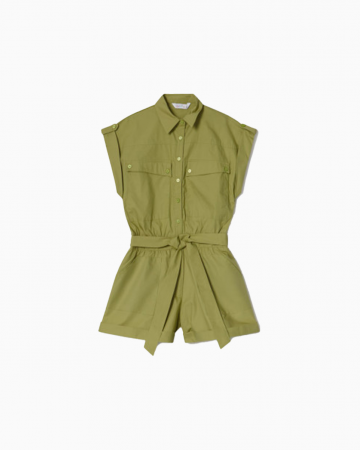 Combinaison Green Poplin