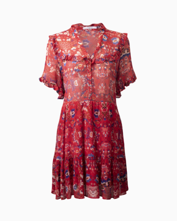 Robe Rosace Rouge-Exclusivité web