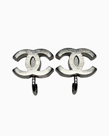 Boucles D'oreilles Double Little C Silver