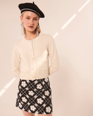 Cardigan Gislain Écru