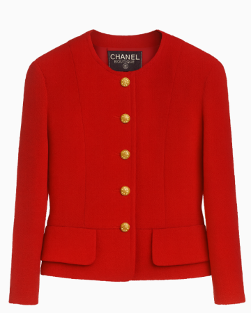 Veste Boutique Rouge Iconique