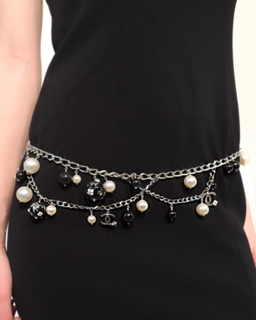 Ceinture Pearl Silver