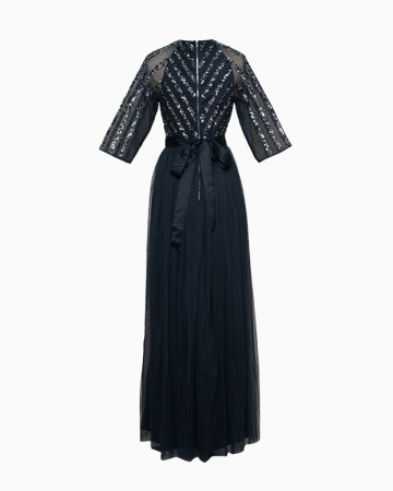 Robe Stripe Sequin-Exclusivité web