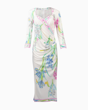 Robe Florale Blanche