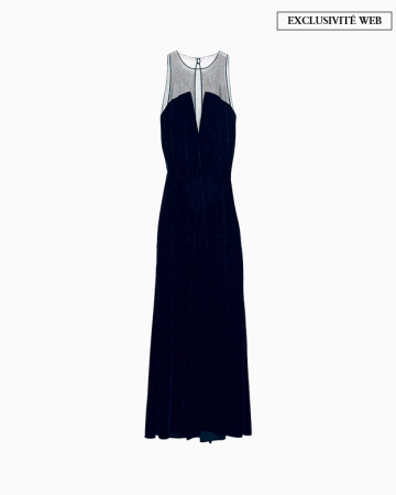 Robe Velvet Marine-Exclusivité web