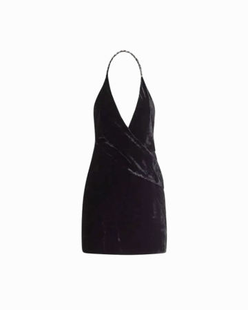 Robe Irina Velvet Noir