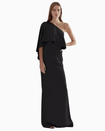 Robe One-shoulder Drapé
