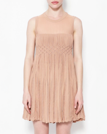 Robe Patineuse Rose Poudrée