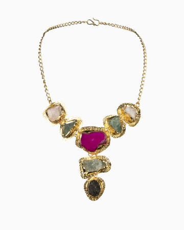 Collier Mineral Stones