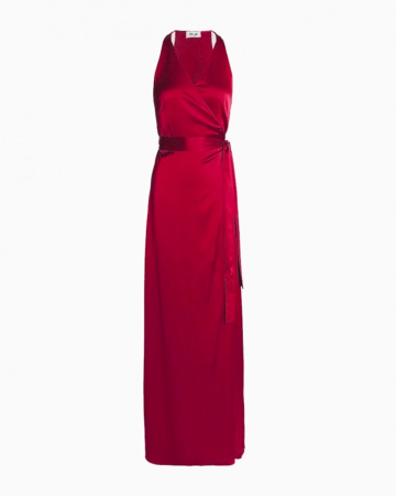 Robe Paola Cherry Wrap-Exclusivité web