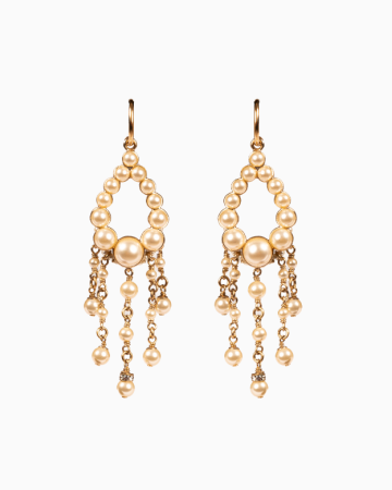 Boucles D'oreilles Gouttes Franges
