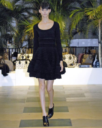 Robe Fit & Flare Texturé