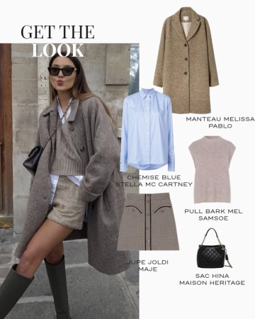 Manteau Melissa Beige