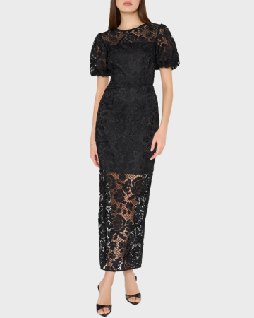 Robe Yasmin Long Black