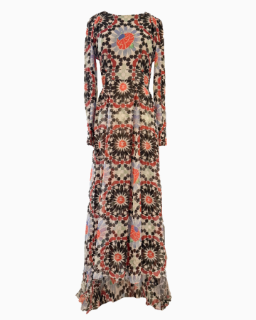 Robe Mousseline Imprimée Resort 2015