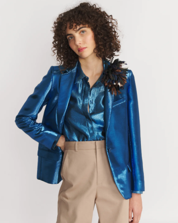 Veste Medhi Turquoise