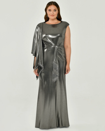 Robe Silver One Shoulder