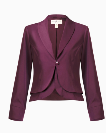 Veste Bordeaux Élégance