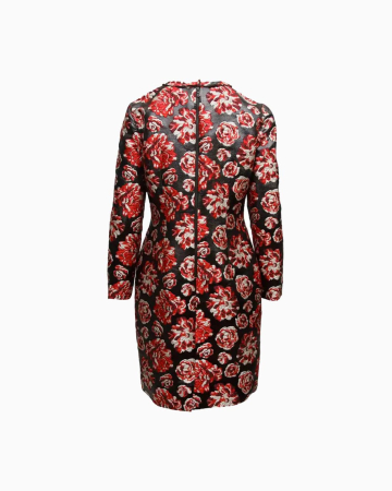 Robe brocard imprimée