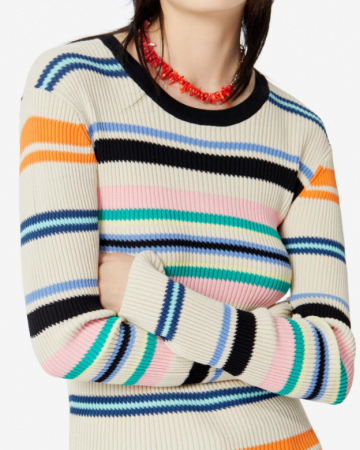 Pull à rayures  Multicolor