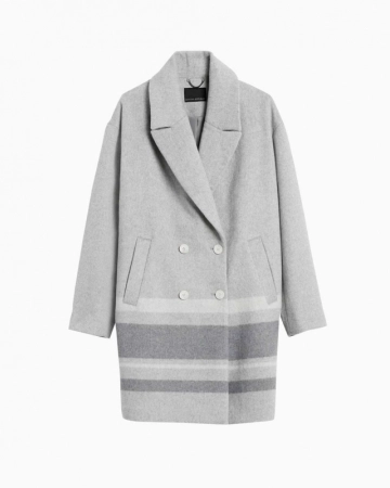 Manteau Cocon Gris