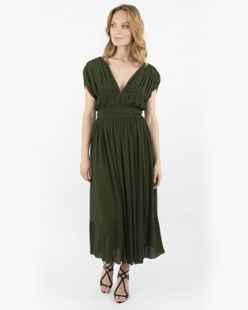 Robe Empire Kaki