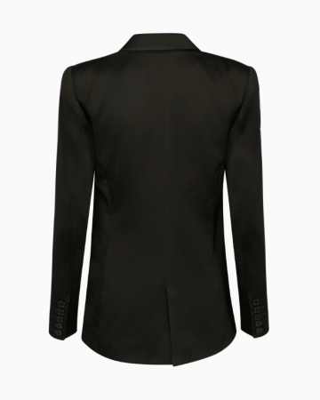 Veste Smoking Satin Noir