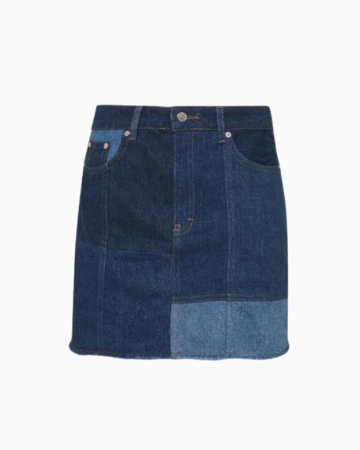 Jupe Denim Bleu