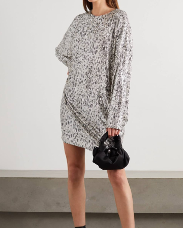 Robe Léopard Sequin