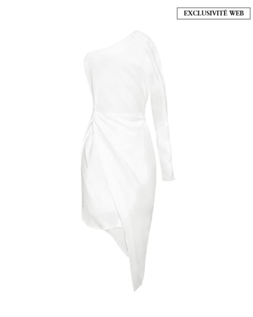 Robe Asymétrique Blanche
