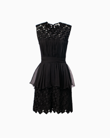 Robe Basque Dentelle