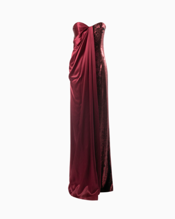 Robe Couture Burgundy