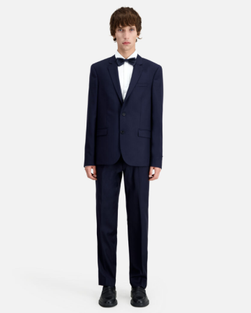 Costume Bleu Marine en Laine