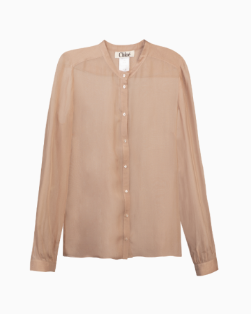 Top Soie Beige