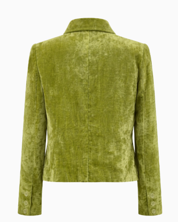 Veste Velours Vert