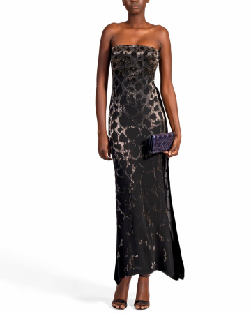 Robe Bustier Léopard