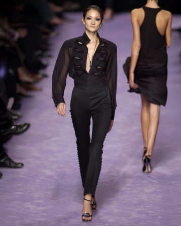 Pantalon Bouton D’ébène Spring 2003 by Tom Ford