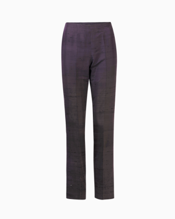 Pantalon Soie Prune