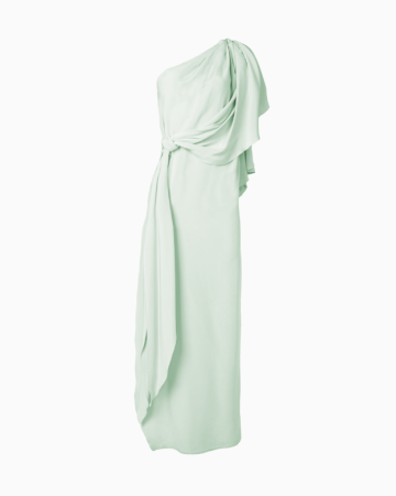 Robe Asymétrique Vert d'eau