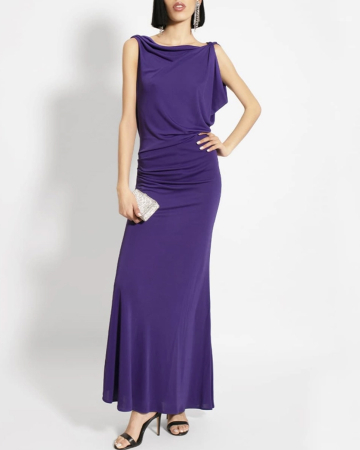 Robe Purple Backless