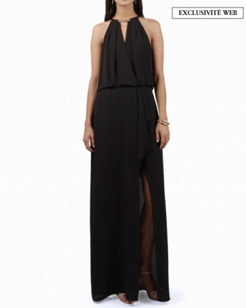 Robe  Amanda Noire-Exclusivité web