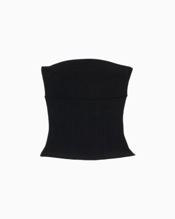 Top Bustier Nero