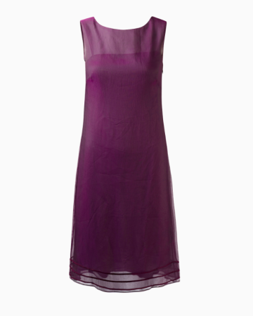 Robe Voile Pourpre Circa 1994