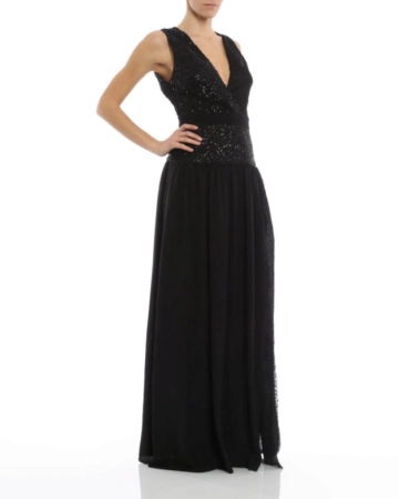 Robe Maille et paillettes