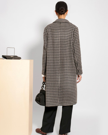 Manteau Long Imprimé