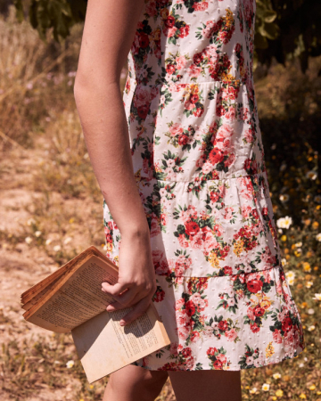 Robe Anne Fleurie-Exclusivité web