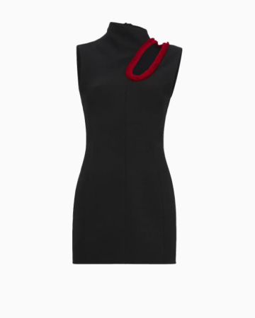 Top Cutout Shell Black