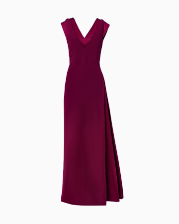 Robe Fourreau Cassis