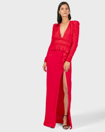 Robe Georgia Rouge